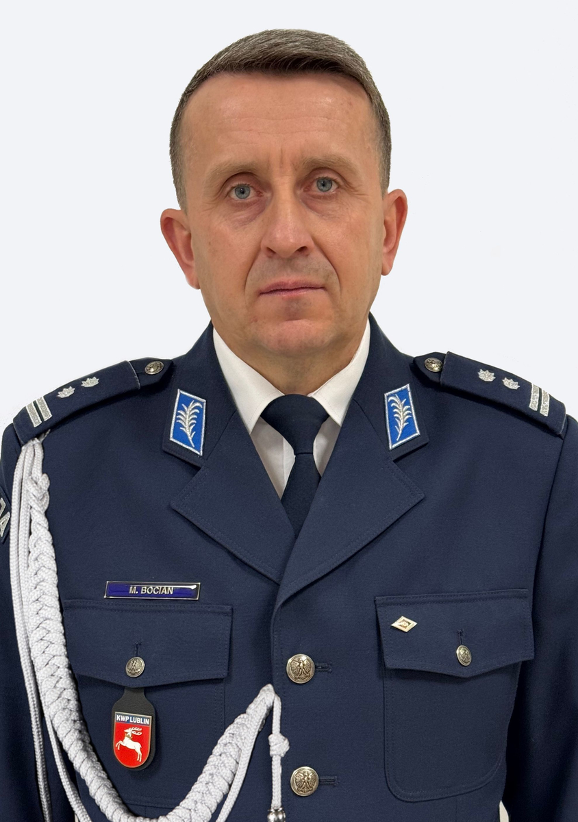 młodszy inspektor MAREK BOCIAN