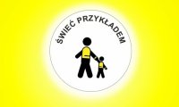 zdjęcie przedstawia plakat akcji informacyjno-edukacyjnej Świec przykładem- bądź widoczny