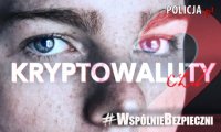 zdjęcie przedstawia plakat dotyczący kryptowalut