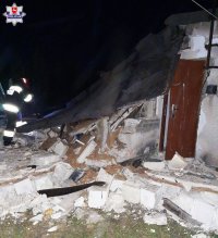 zdjęcie przedstawia akcje ratownicza w  Lubartowie