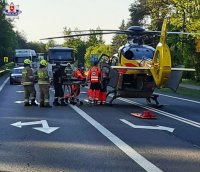 zdjęcie przedstawia słuzby ratownicze