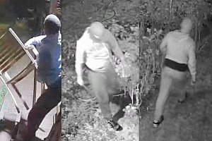 zdjęcie przedstawia wandala który zniszczył mienie w miejscowości Wypnicha