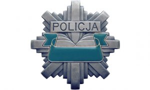 zdjęcie przedstawia logo policja