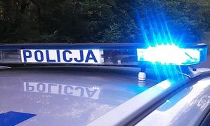 zdjęcie przedstawia logo policja