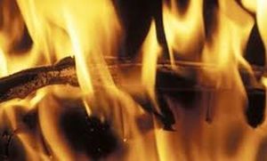 palące się trawy zdjęcie poglądowe