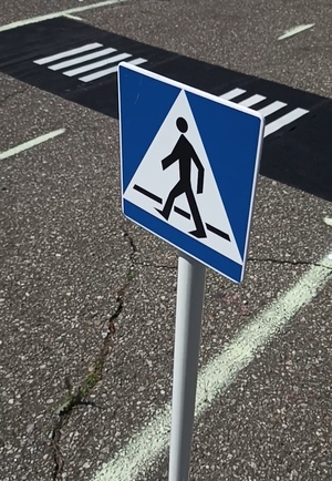 na zdjęciu dzieci które biorą udział w egzaminie na kartę rowerową w szkole podstawowej nr 1 w Lubartowie