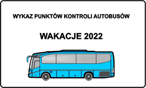 na zdjęciu niebieski autobus na szarym tle