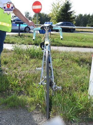 rower który brał udział w wypadku w Pałecznicy Kolonii