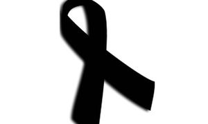 znaczek koloru czarnego