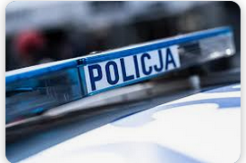 na zdjęciu napis Policja