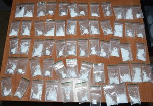 na zdjęciu opisywane narkotyki