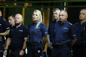 na zdjęciu dzielnicowi