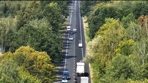 na zdjeciu droga krajowa nr 19