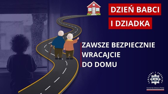 plakat akcji Dzień Babci i Dziadka