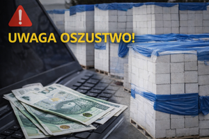 oszustwo przy zakupie bloczków