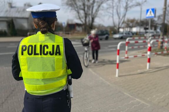 policjantka i piesza
