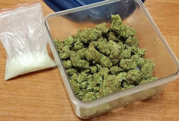 zabezpieczone środki odurzające