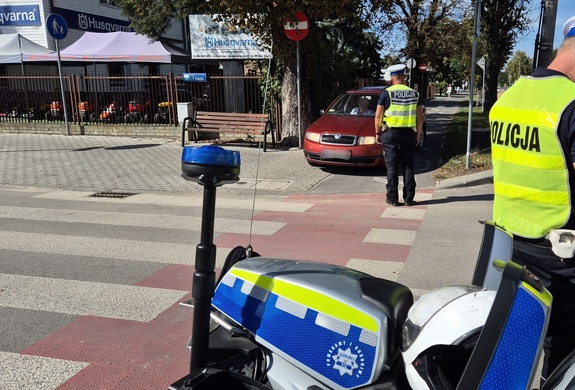 Policjanci ruchu drogowego